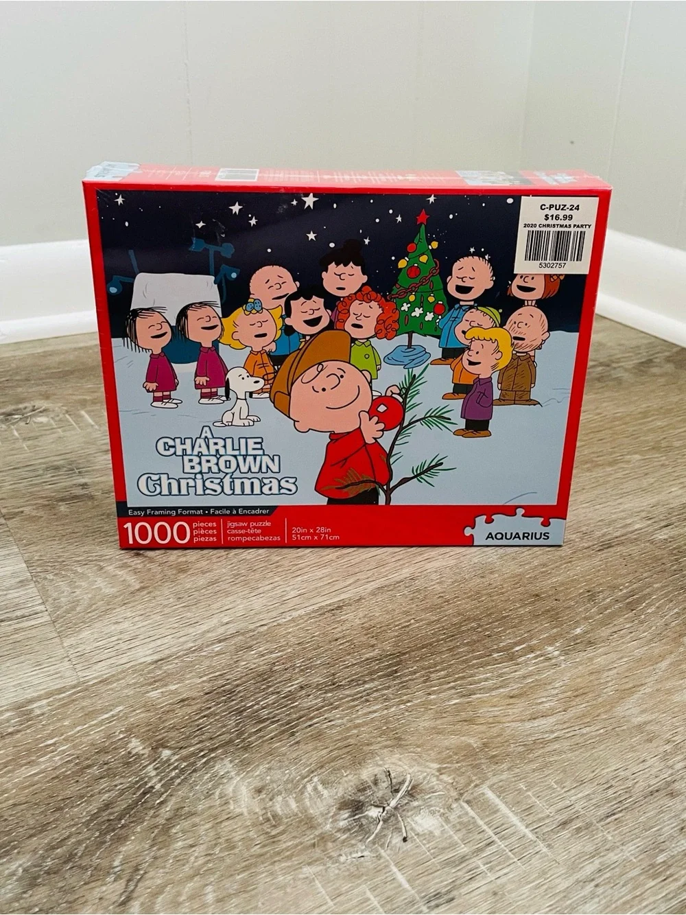 Charlie Brown Christmas 1000-Piece Jigsaw Puzzle
